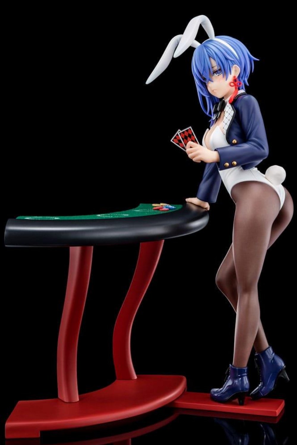 The Demon Sword Master of Excalibur Academy – Sakuya Sieglinde wearing lapis lazuli blue bunny costume with Nip Slip Gimmick System 1/6 Φιγούρα Αγαλματίδιο (25cm)