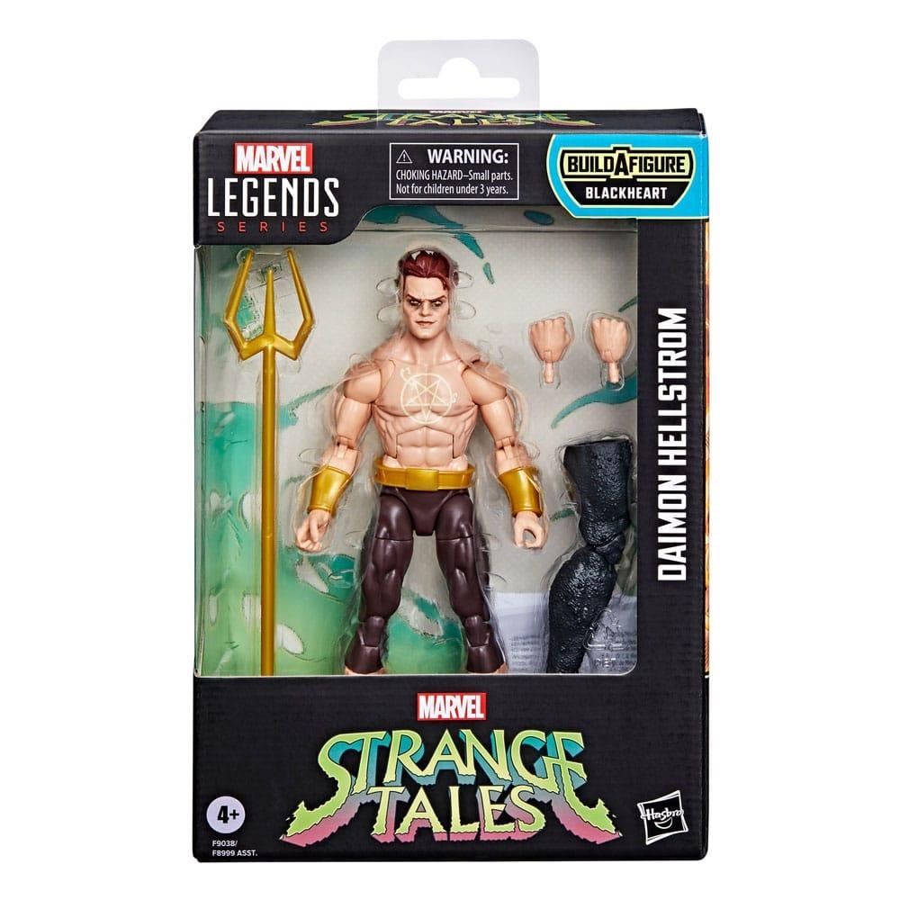 Marvel Legends: Strange Tales – Daimon Hellstrom Φιγούρα Δράσης (15cm) Build-a-Figure Blackheart
