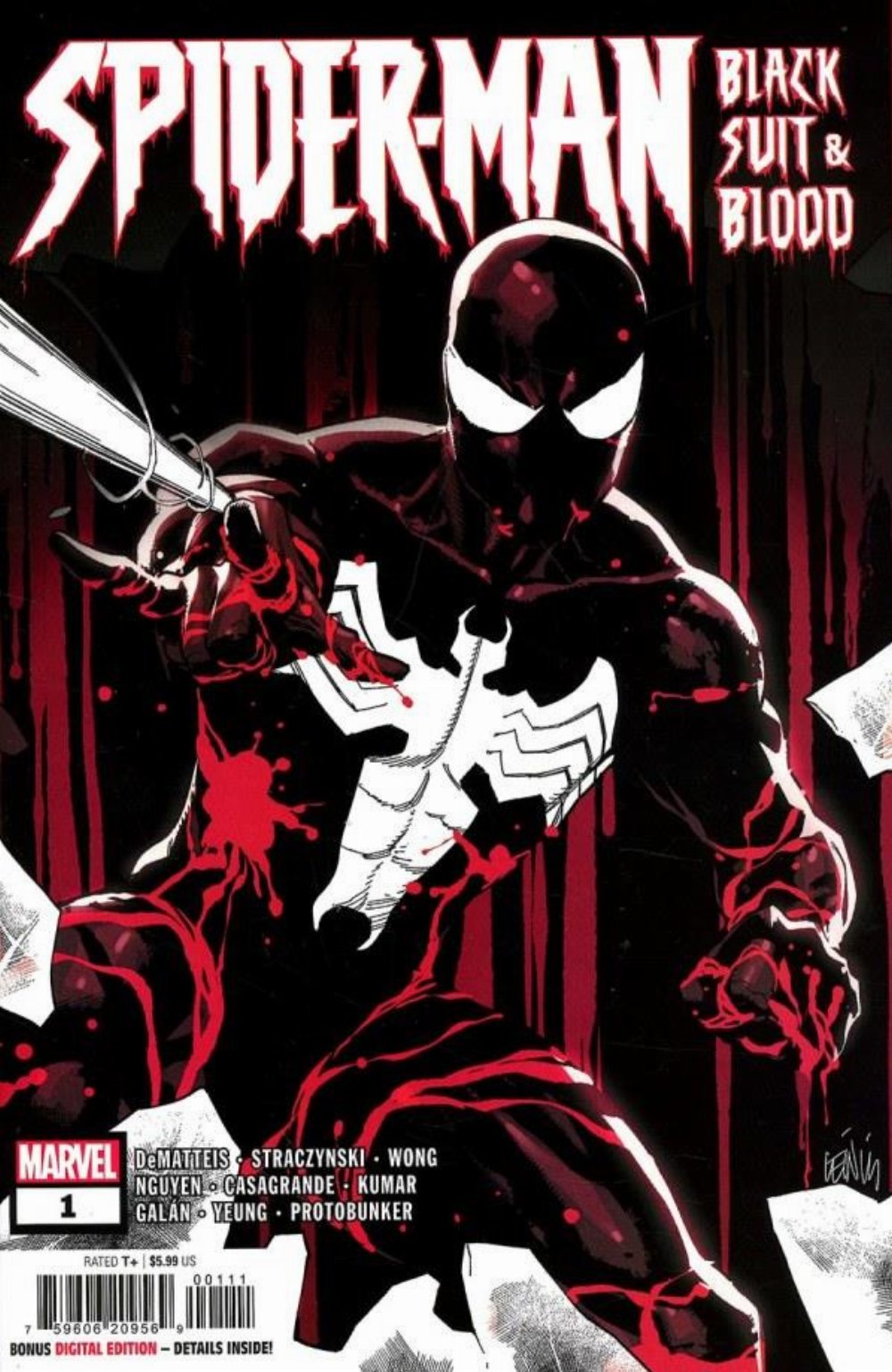 Τεύχος Κόμικ Spider-Man: Black Suit And Blood #1 (Of 4)