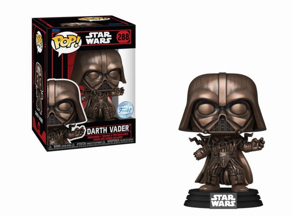 Φιγούρα Funko POP! Star Wars – Darth Vader (Bronze Metallic) #288 (Exclusive)