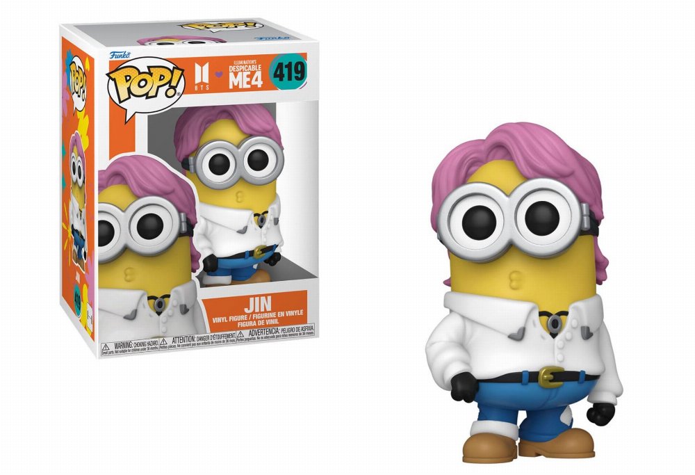 Φιγούρα Funko POP! K-Pop BTS x Minions – Jin #419