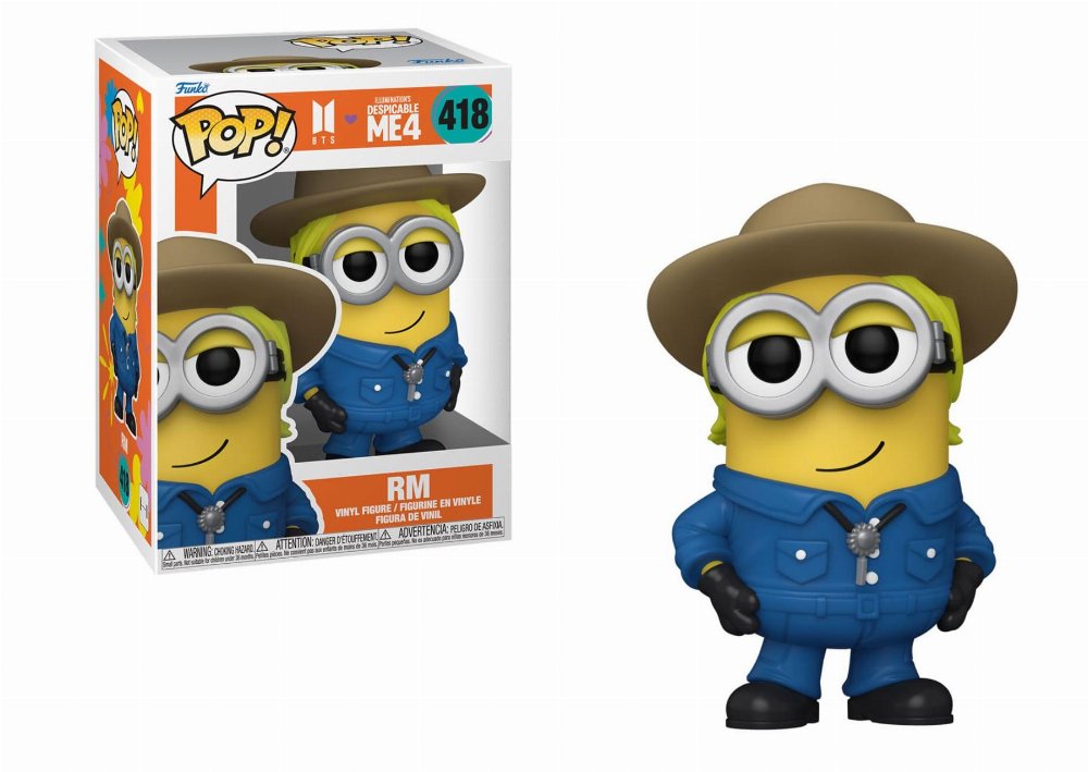 Φιγούρα Funko POP! K-Pop BTS x Minions – RM #418