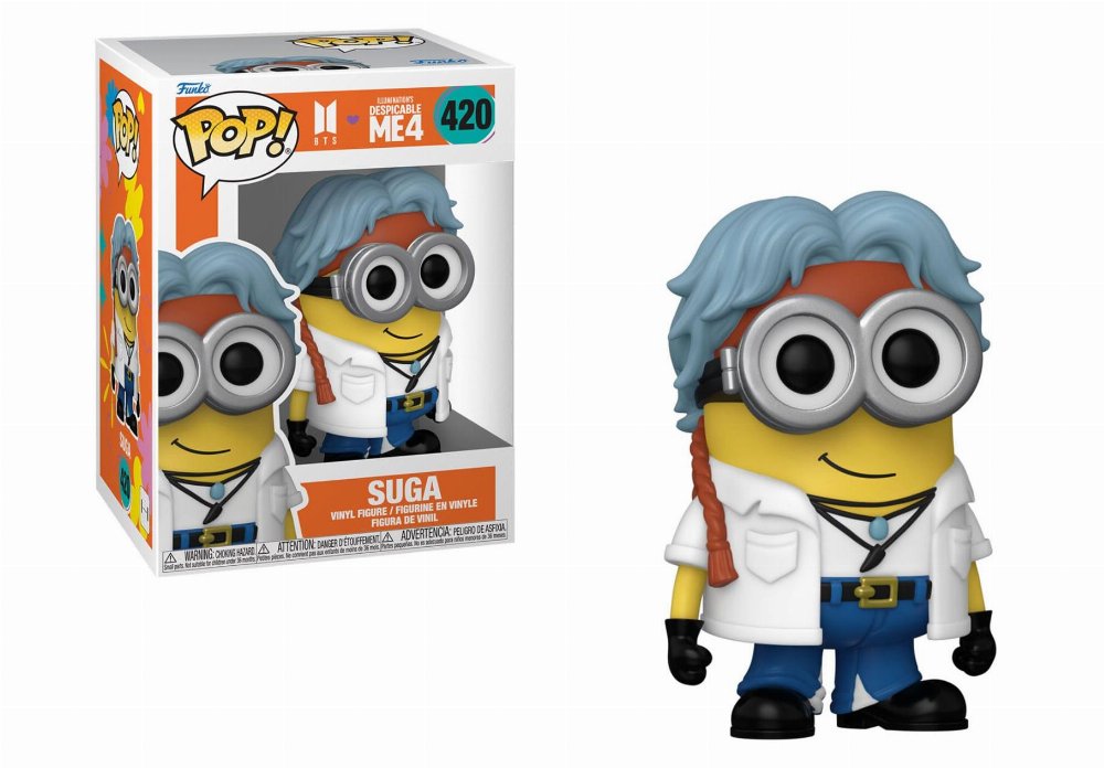 Φιγούρα Funko POP! K-Pop BTS x Minions – Suga #420