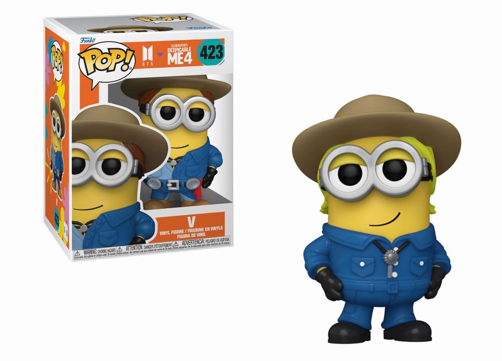 Φιγούρα Funko POP! K-Pop BTS x Minions – V #423