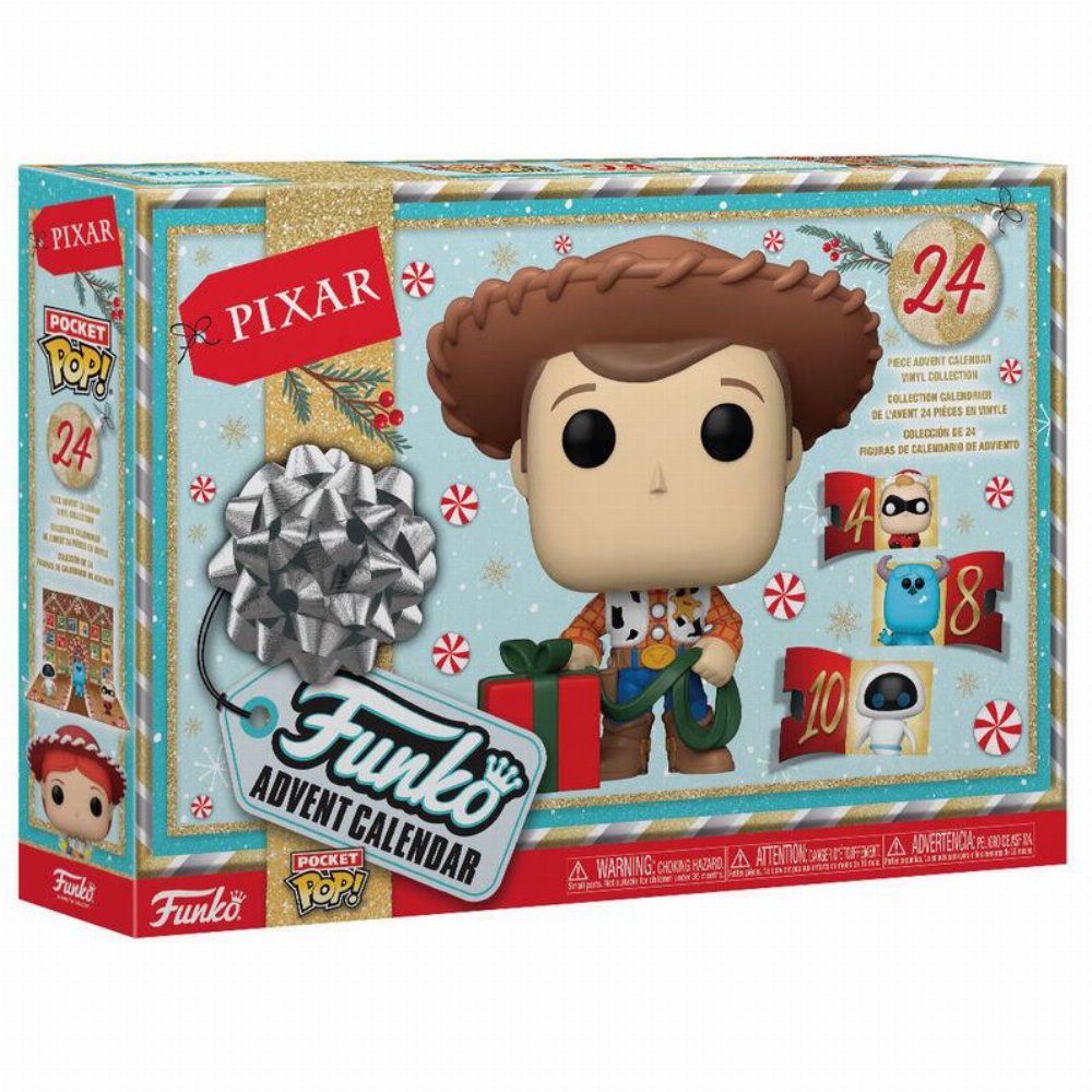 Funko Disney Pixar Advent Calendar (περιέχει 24 Pocket POP! φιγούρες)