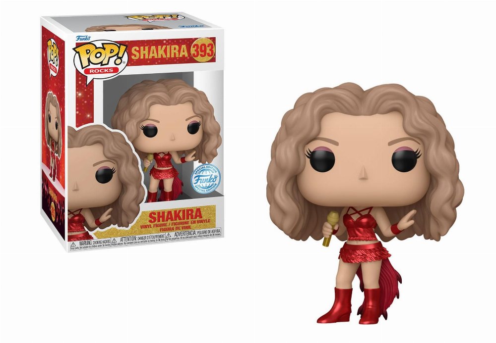 Φιγούρα Funko POP! Rocks: Music – Shakira (Metallic) #393 (Exclusive)