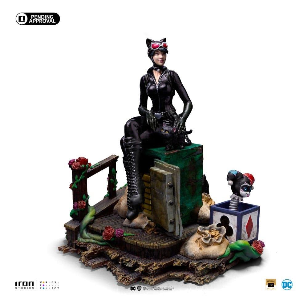DC Comics – Catwoman (Gotham City Sirens) Art Scale 1/10 Deluxe Φιγούρα Αγαλματίδιο (21cm)