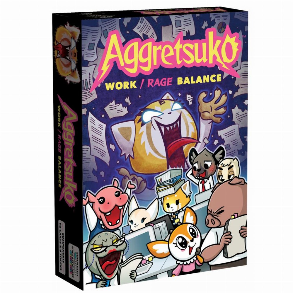 Επιτραπέζιο Παιχνίδι Aggretsuko: Work/Rage Balance