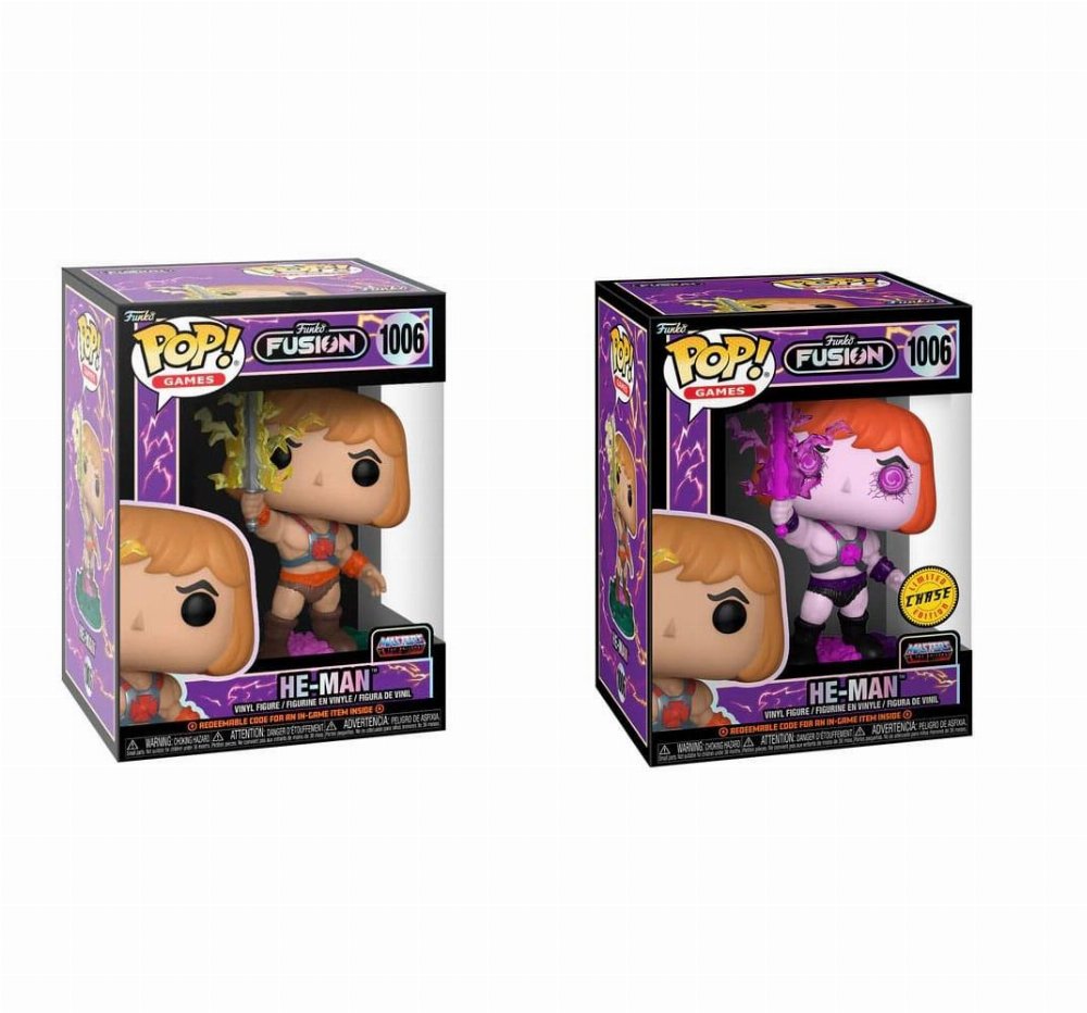 Φιγούρες Funko POP! Bundle of 2: Fusion Masters of the Universe – He-Man #1006 & Chase