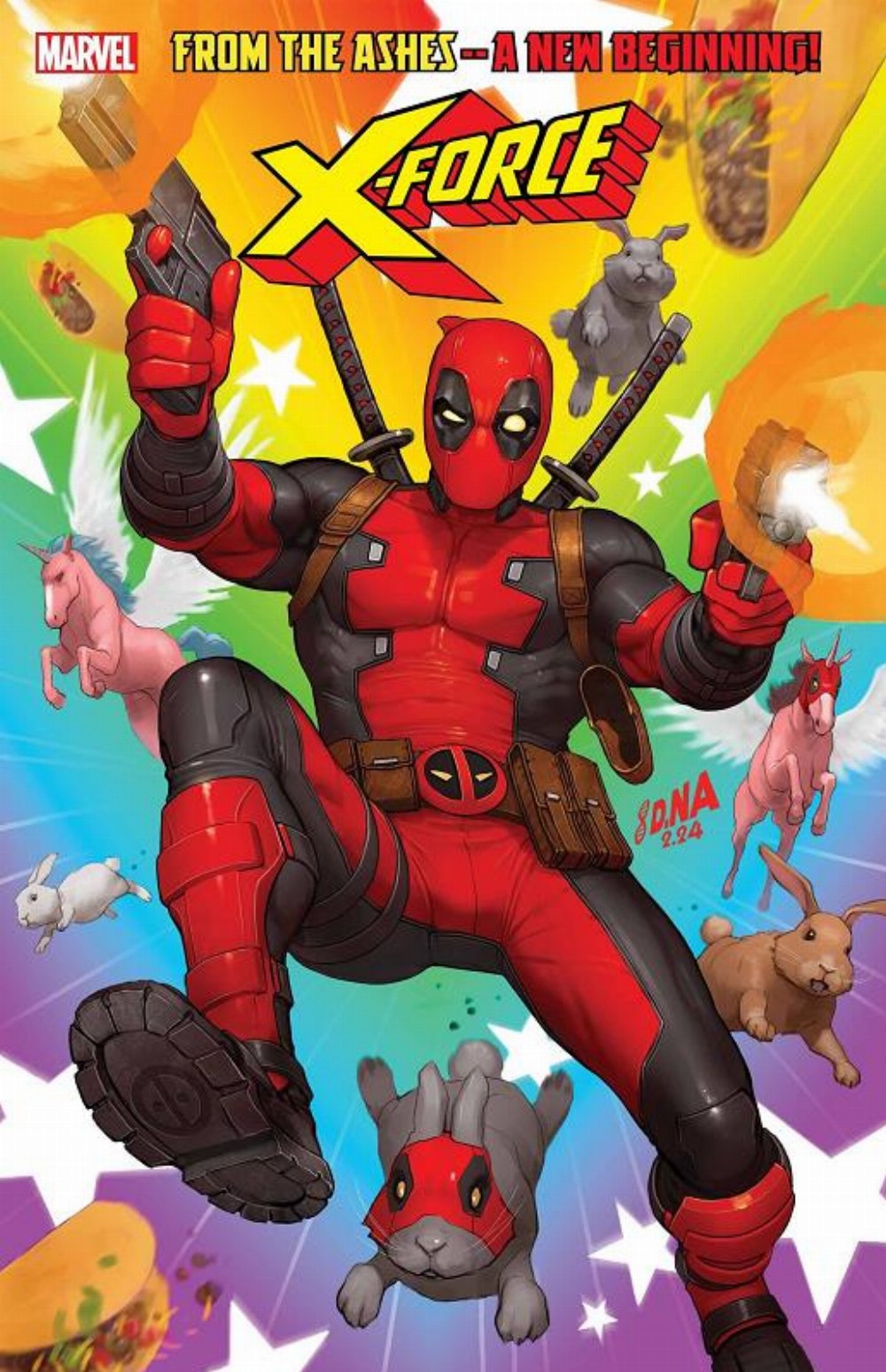 Τεύχος Κόμικ X-Force #1 Nakayama Foil Variant Cover