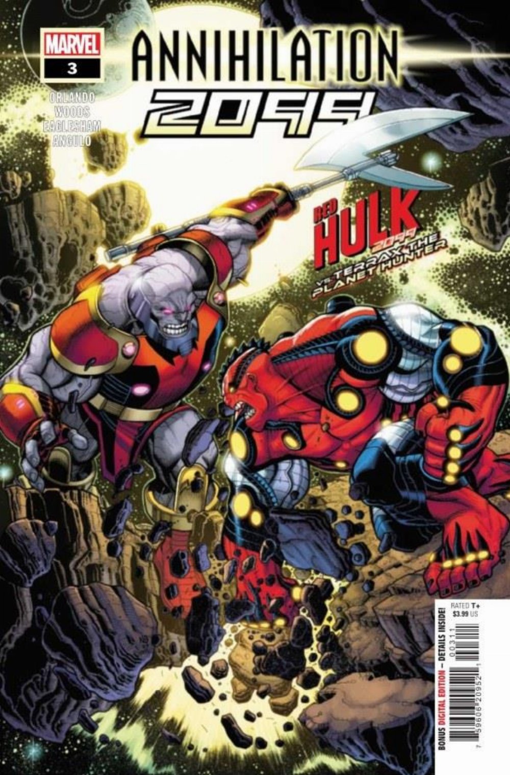 Τεύχος Κόμικ Annihilation 2099 #3