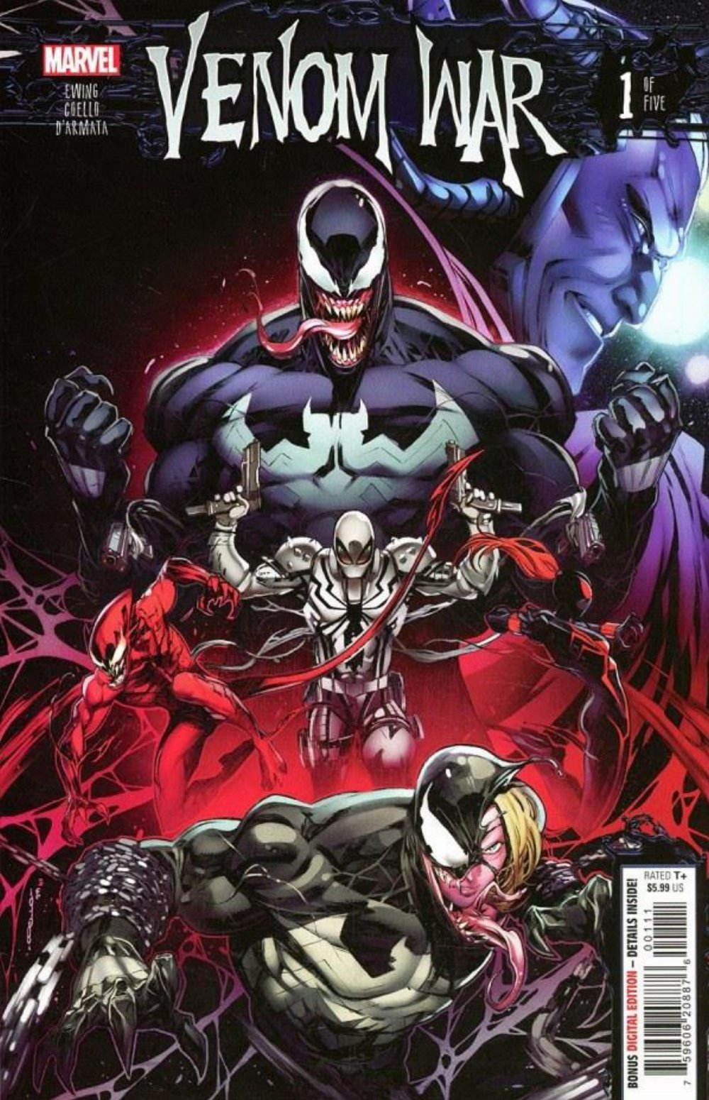 Τεύχος Κόμικ Venom War #1