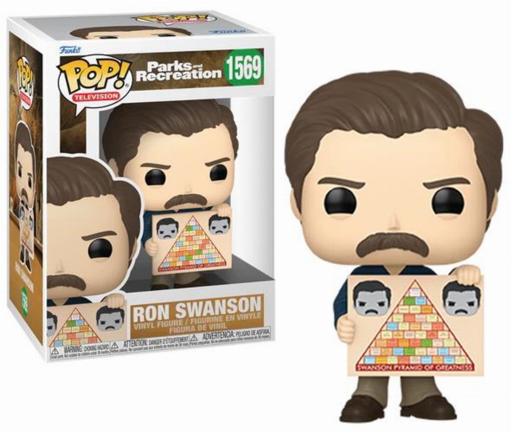 Φιγούρα Funko POP! Parks and Recreation – Ron Swanson #1569