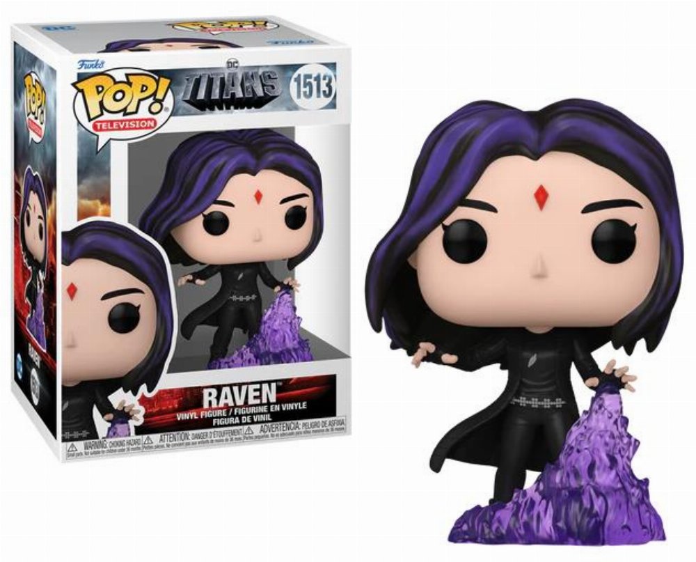 Φιγούρα Funko POP! DC Heroes: Titans – Raven #1513