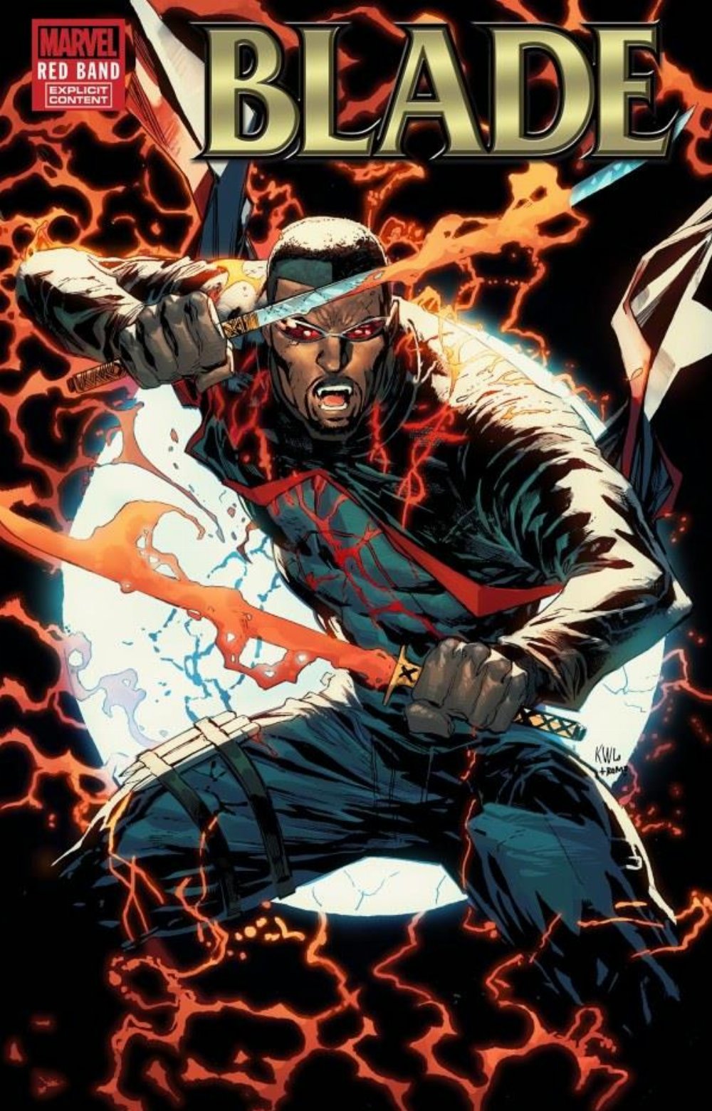 Τεύχος Κόμικ Blade: Red Band #1 (Of 5) Red Foil Variant Cover