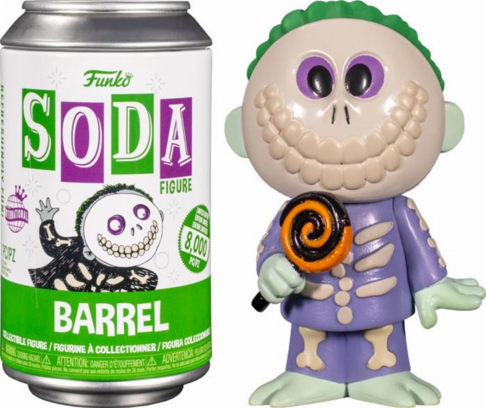 Funko Vinyl Soda Disney: The Nightmare Before Christmas – Barrel Φιγούρα (LE8000)