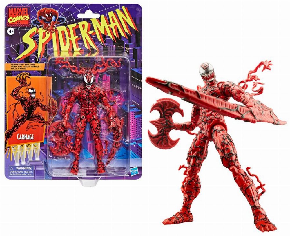 Marvel Legends – Carnage Φιγούρα Δράσης (15cm)