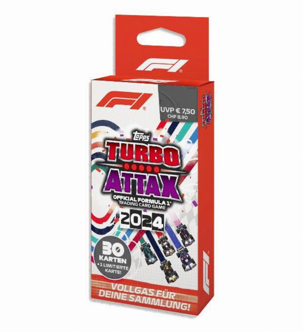 Topps – 2024 Turbo Attax Formula 1 (F1) Eco Value Box (31 Κάρτες)
