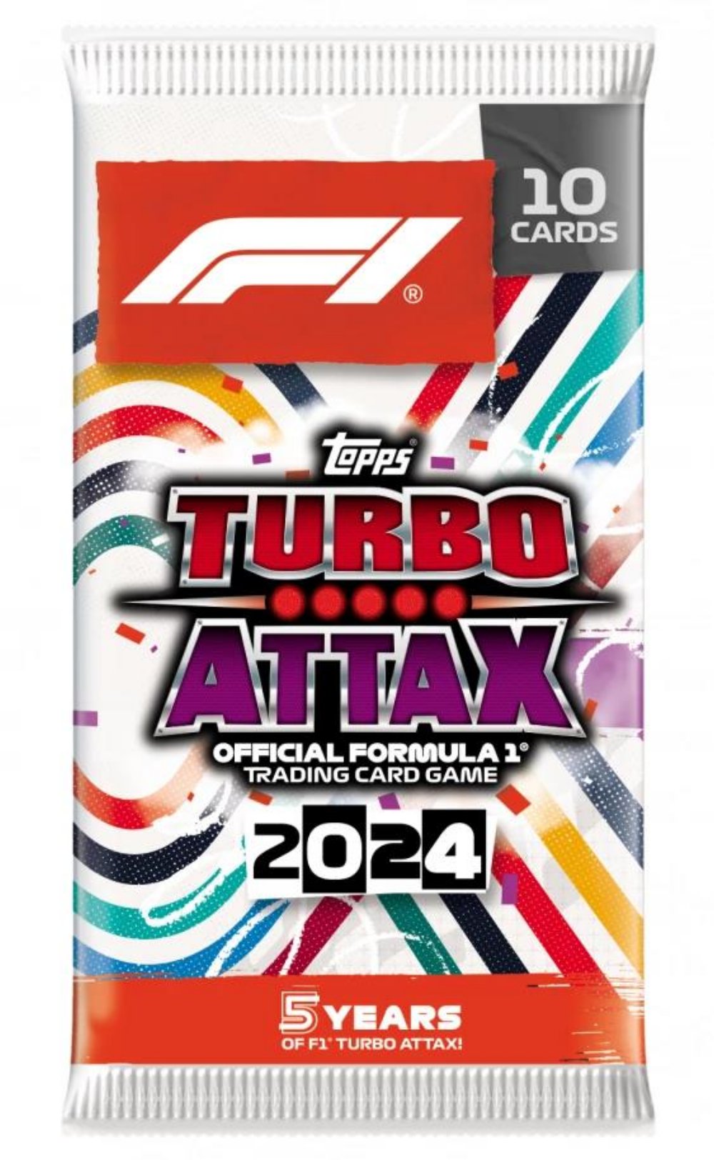 Topps – 2024 Turbo Attax Formula 1 (F1) Booster Φακελάκι (10 Κάρτες)