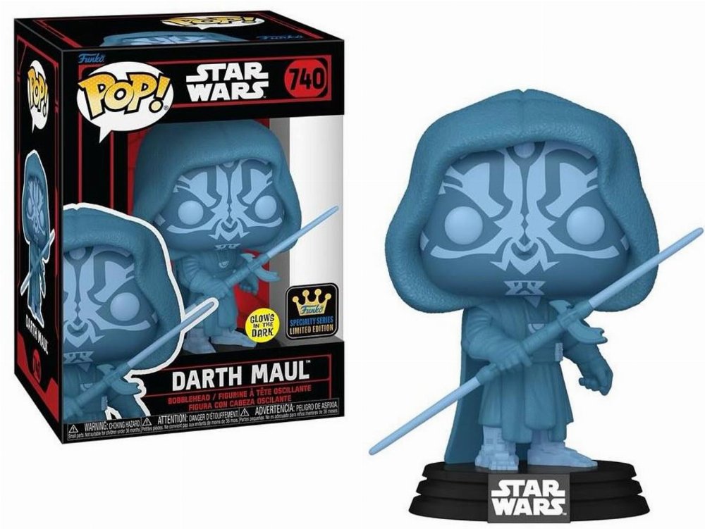 Φιγούρα Funko POP! Star Wars – Darth Maul Holo (GITD) #740 (Exclusive)