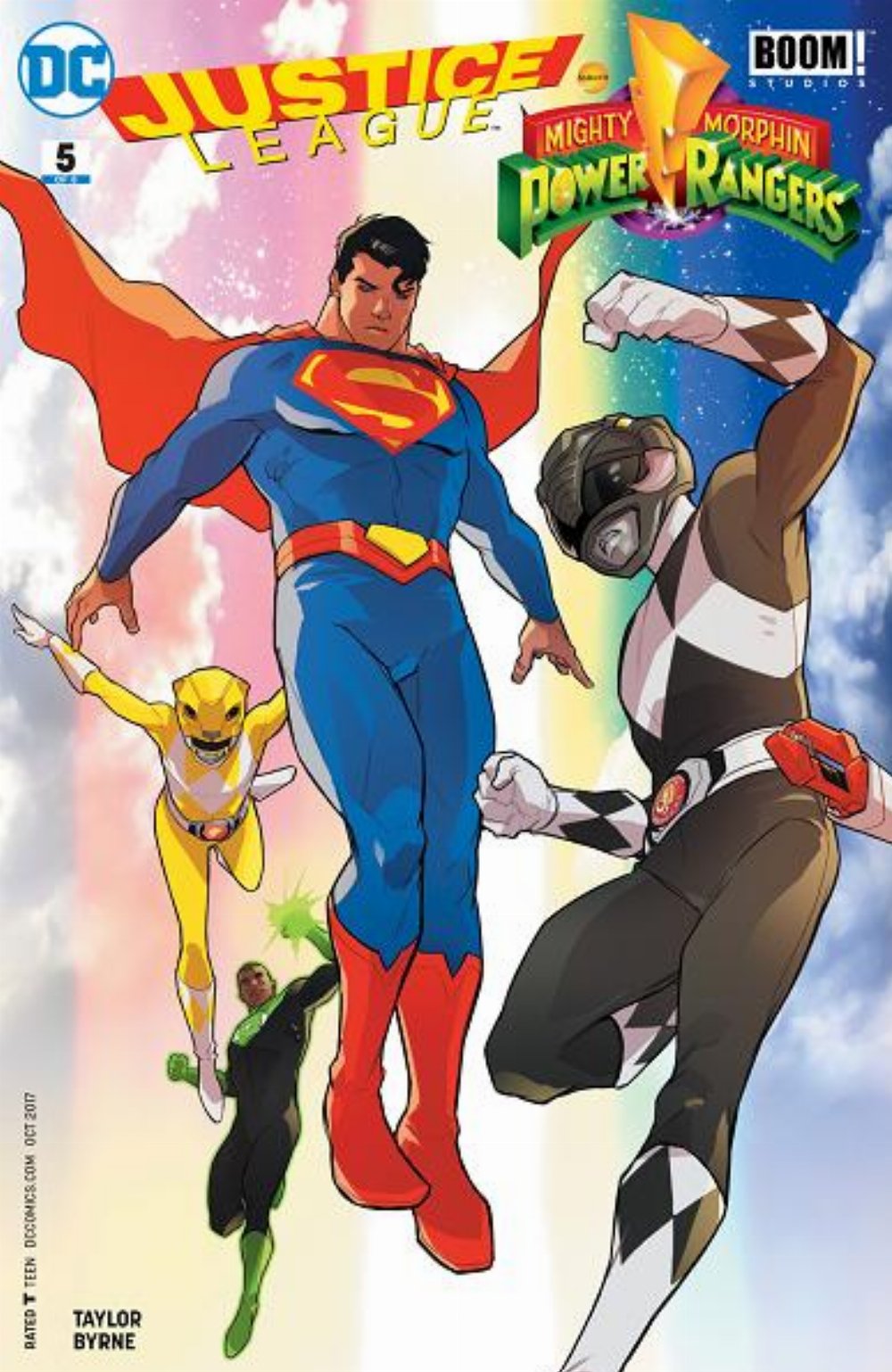 Τεύχος Κόμικ Justice League/Power Rangers #5 (Of 6)