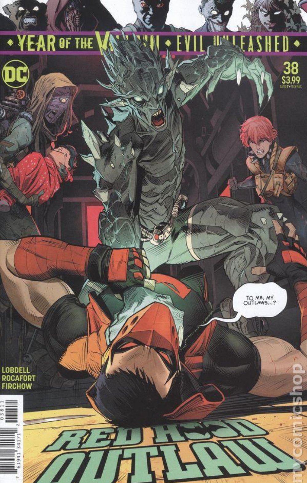Τεύχος Κόμικ Red Hood Outlaw #38 (Year of the Villain Tie-In)