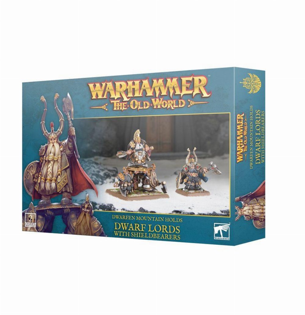 Warhammer: The Old World – Dwarfen Mountain Holds: Dwarf Lords with Shieldbearers