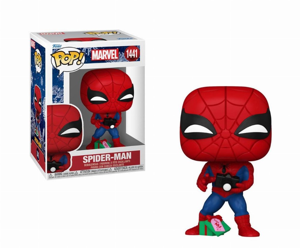 Φιγούρα Funko POP! Marvel: Holiday – Spider-Man #1441