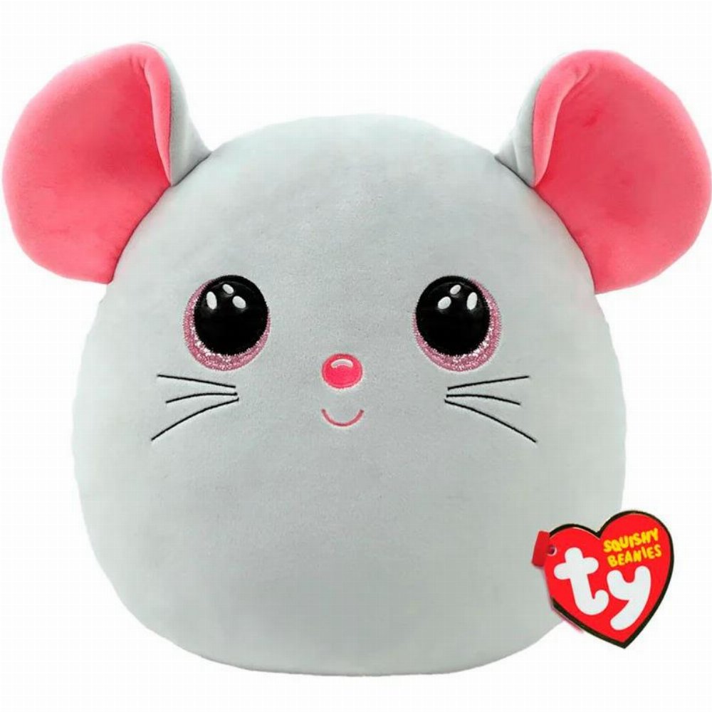 Squishy Beanies – Mouse in White Φιγούρα Λούτρινο (30cm)