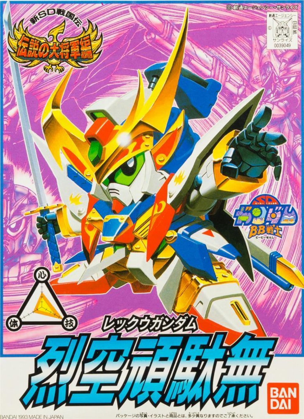 Mobile Suit Gundam – BB112 Rekku Gundam Σετ Μοντελισμού