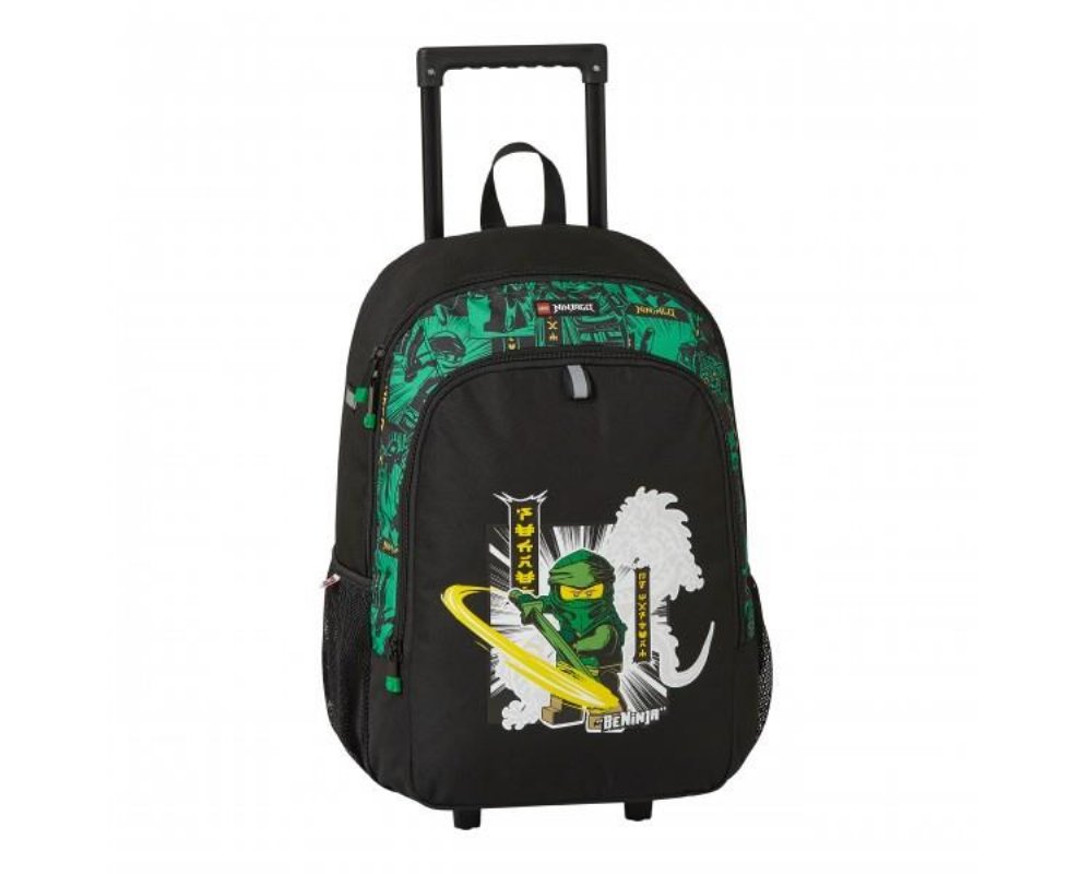 LEGO – Ninjago Green Τσάντα Δημοτικού Τρόλεϊ