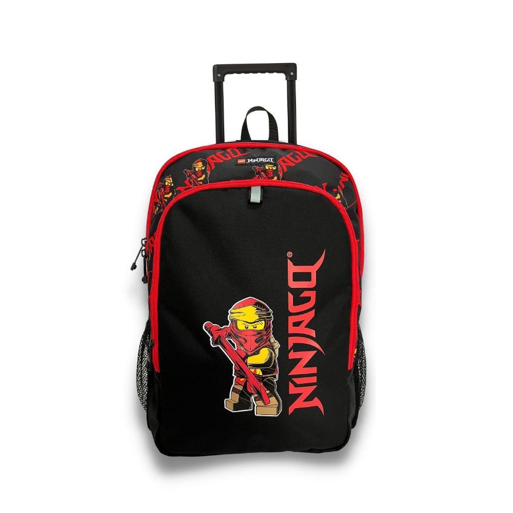 LEGO – Ninjago Red Τσάντα Δημοτικού Τρόλεϊ
