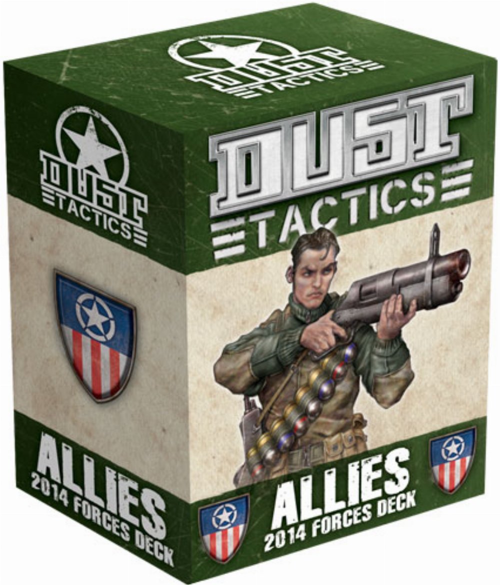 Dust Tactics – Tactics Cards (Allies)