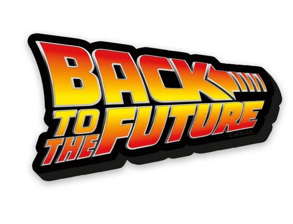 Back to the Future – Logo Chunky Μαγνητάκι Ψυγείου (6x11cm)