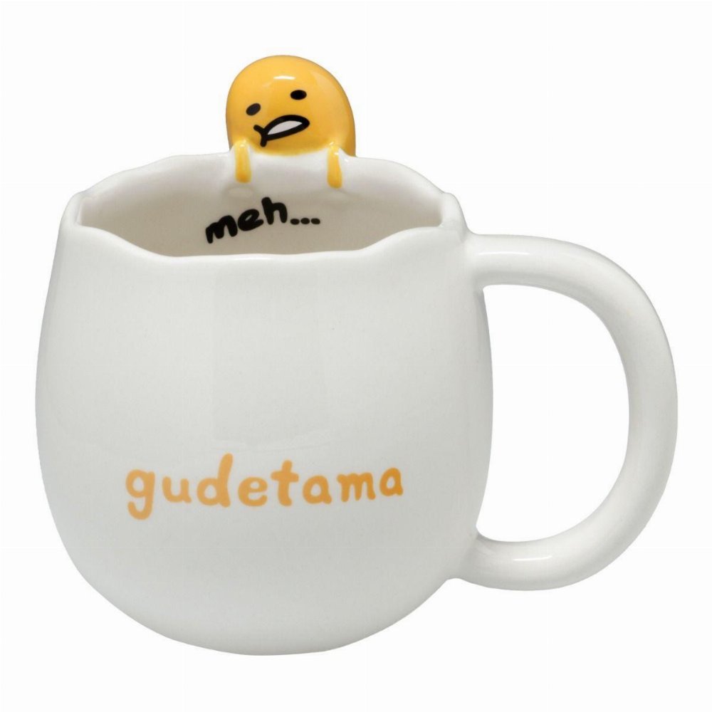 Sanrio: Gudetama – Shaped Κεραμική Κούπα (500ml)