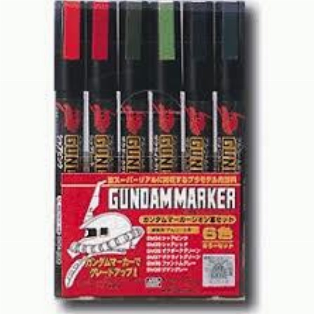 Bandai – Gundam Marker GMS-108 Zeon Set