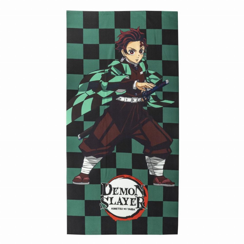 Demon Slayer: Kimetsu no Yaiba – Kamado Tanjiro Πετσέτα Θαλάσσης (70x140cm)