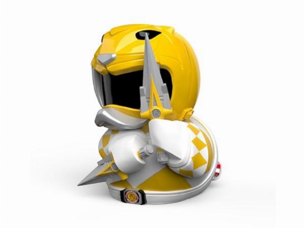 Power Rangers First Edition Tubbz – Yellow Ranger #4 Φιγούρα Παπάκι Μπάνιου (10cm)