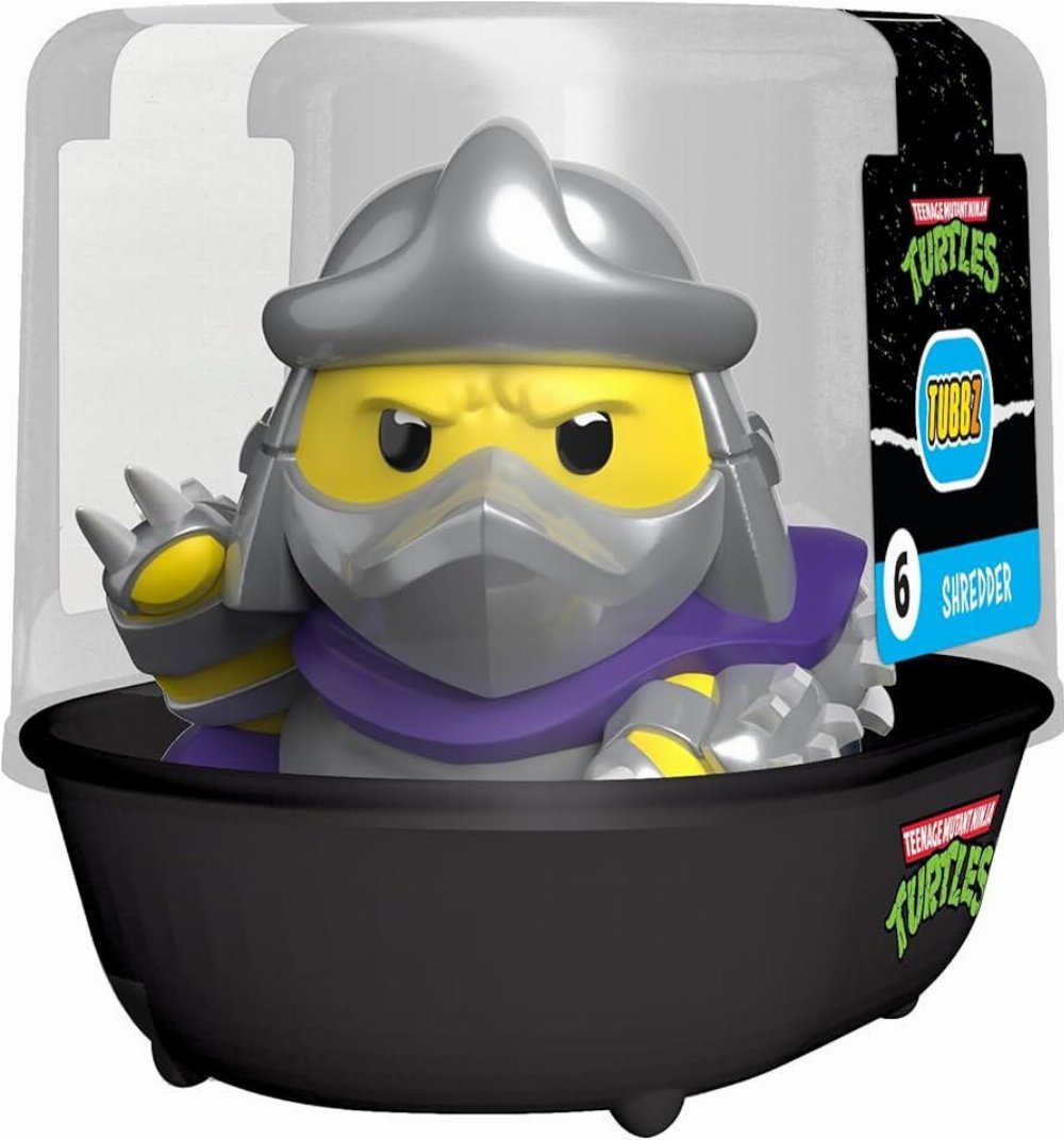 Teenage Mutant Ninja Turtles First Edition Tubbz – Shredder #6 Φιγούρα Παπάκι Μπάνιου (10cm)
