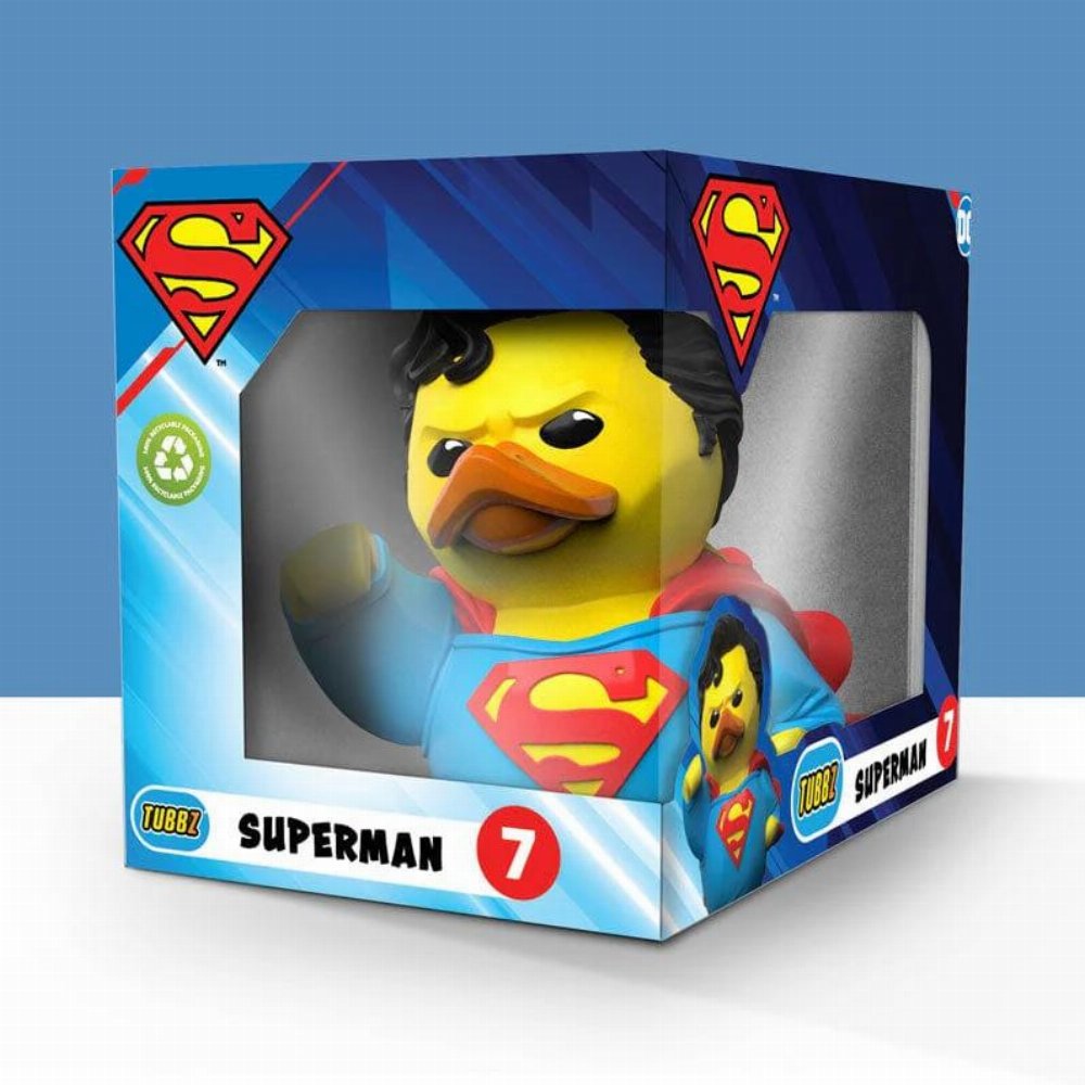 DC Comics Boxed Tubbz – Superman #7 Φιγούρα Παπάκι Μπάνιου (10cm)
