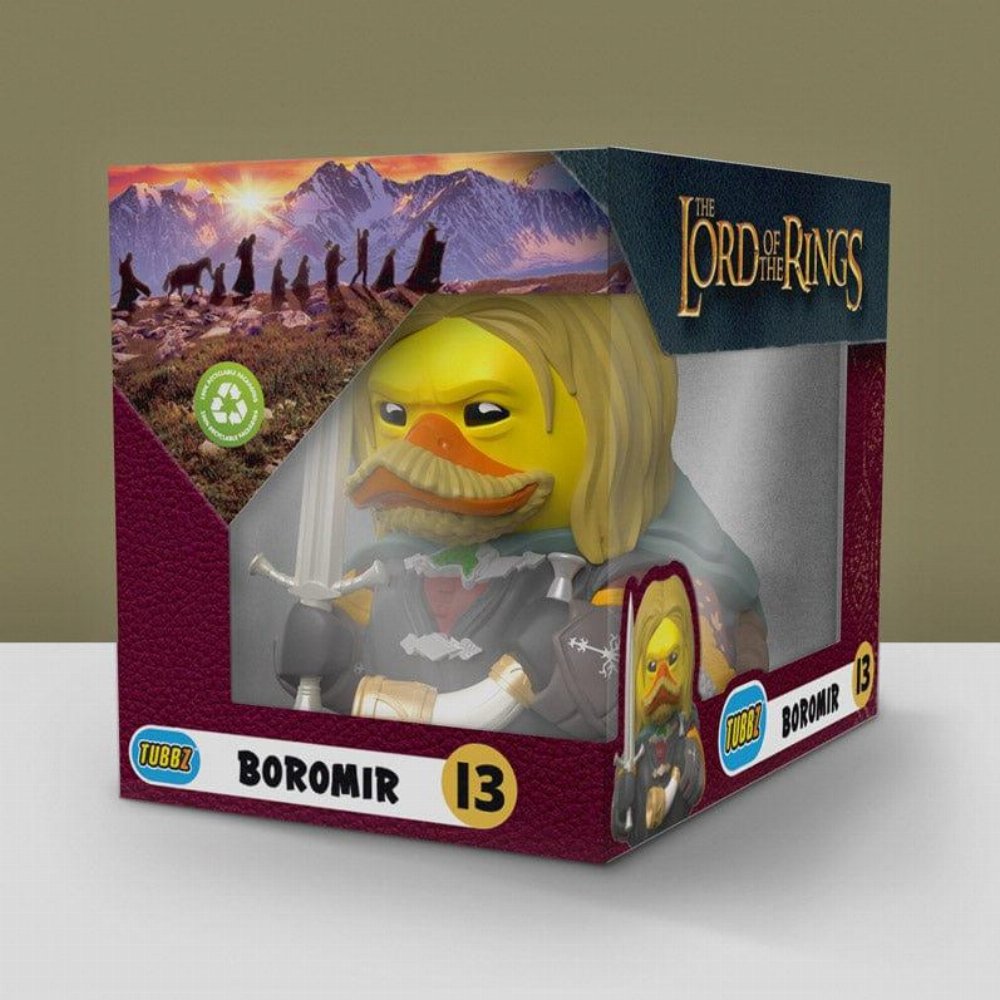 The Lord of the Rings Boxed Tubbz – Boromir #13 Φιγούρα Παπάκι Μπάνιου (10cm)