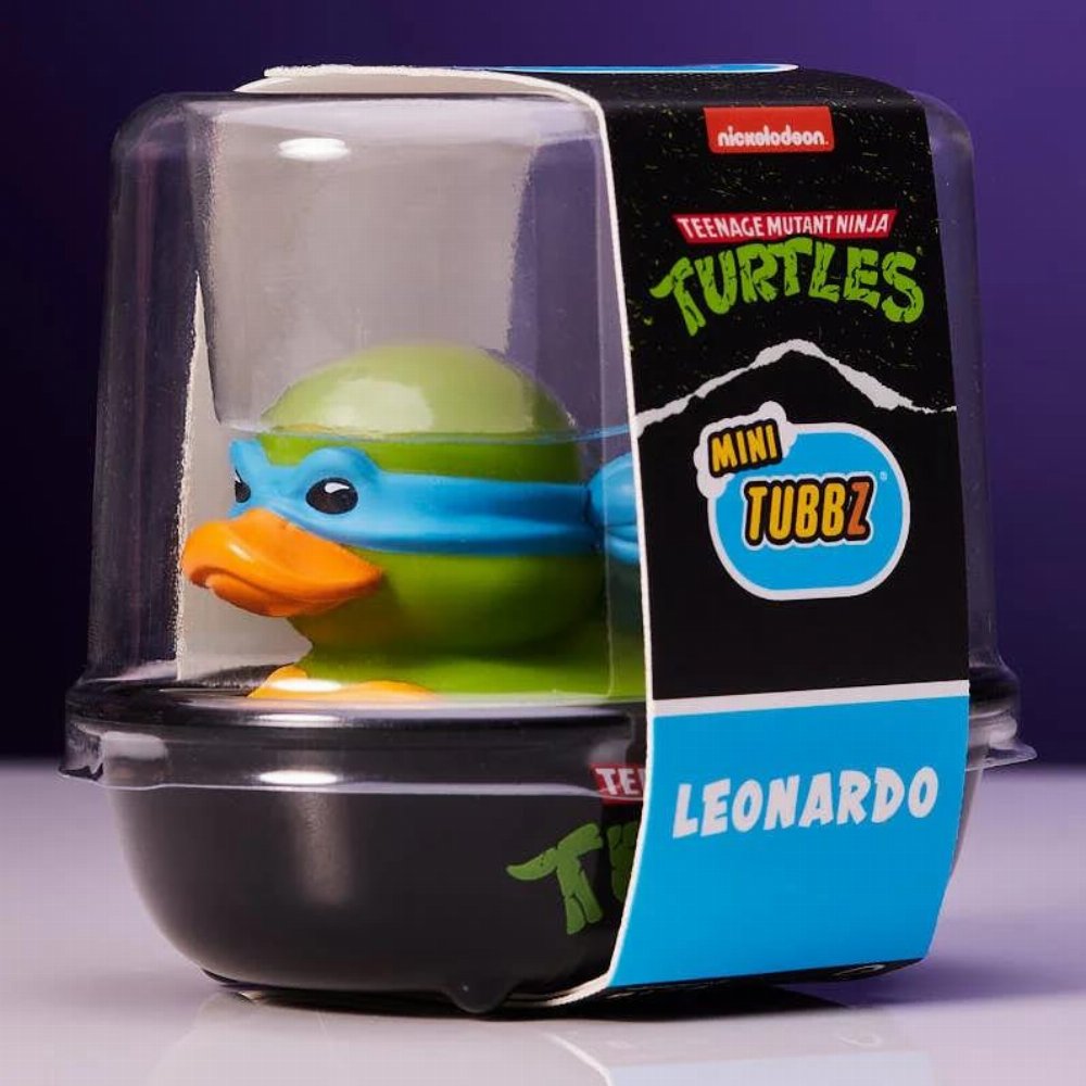 Teenage Mutant Ninja Turtles Mini Tubbz – Leonardo Φιγούρα Παπάκι Μπάνιου (5cm)