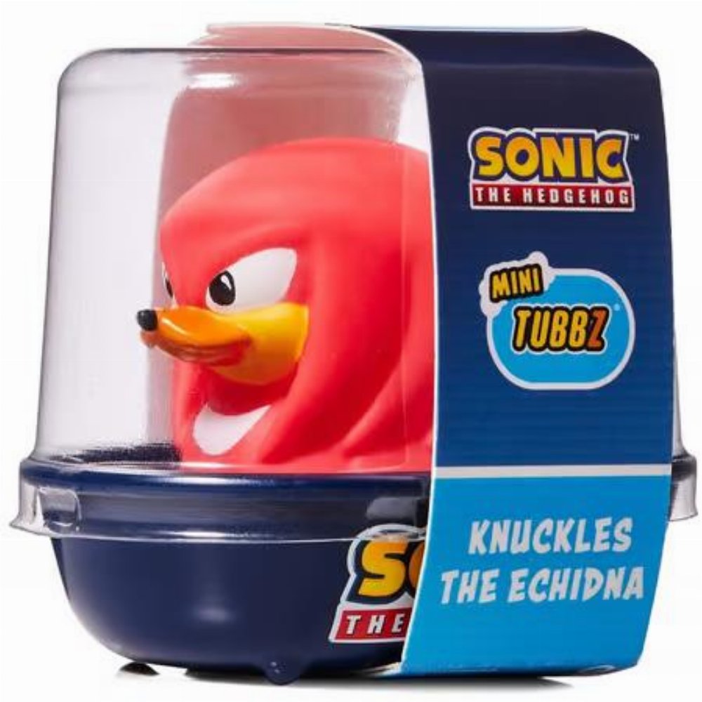 Sonic the Hedgehog Mini Tubbz – Knuckles the Echidna Φιγούρα Παπάκι Μπάνιου (5cm)