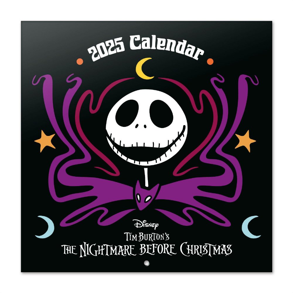 Disney: Nightmare Before Christmas – 2025 Ημερολόγιο Τοίχου