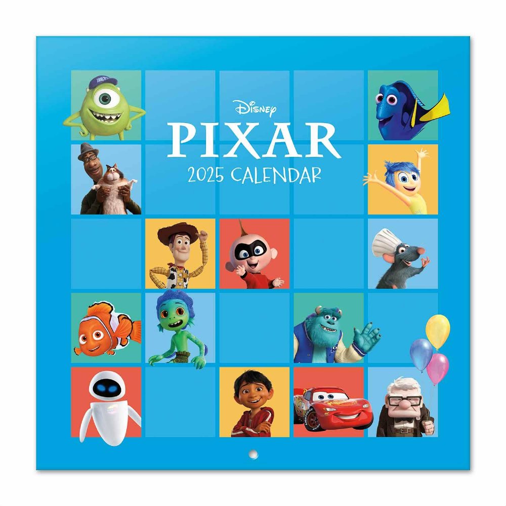 Pixar – Movies 2025 Ημερολόγιο Τοίχου