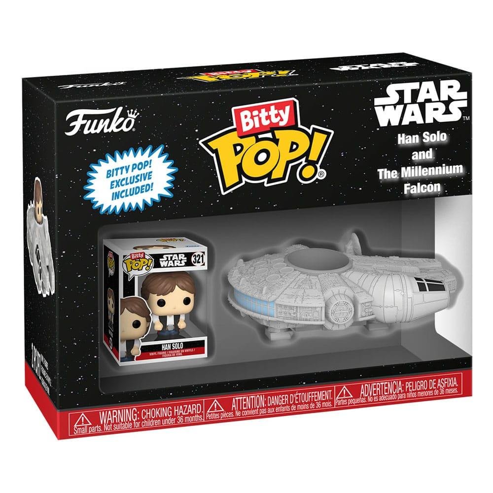 Funko Bitty POP! Rides: Star Wars - Han Solo and The Millennium Falcon Φιγούρα