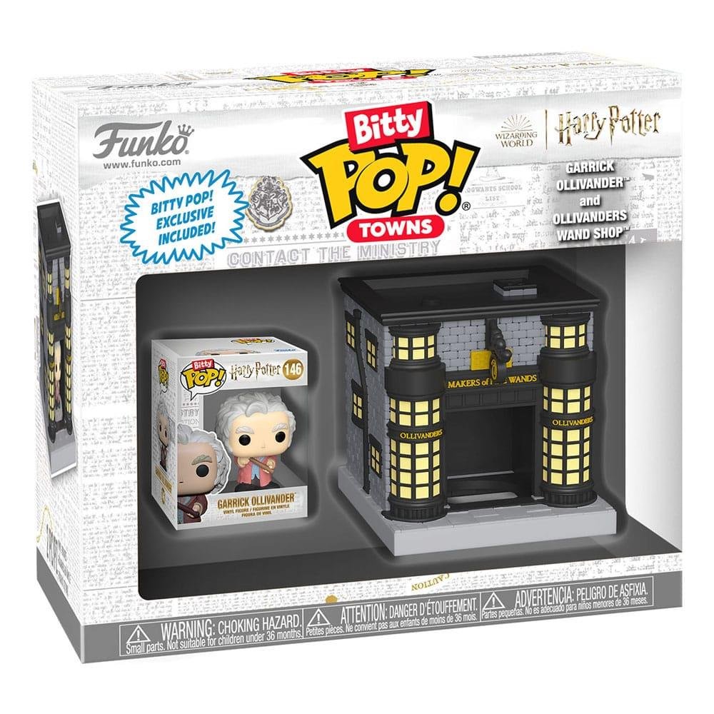 Funko Bitty POP! Town: Harry Potter – Garrick Ollivander and Ollivander’s Wand Shop Φιγούρα
