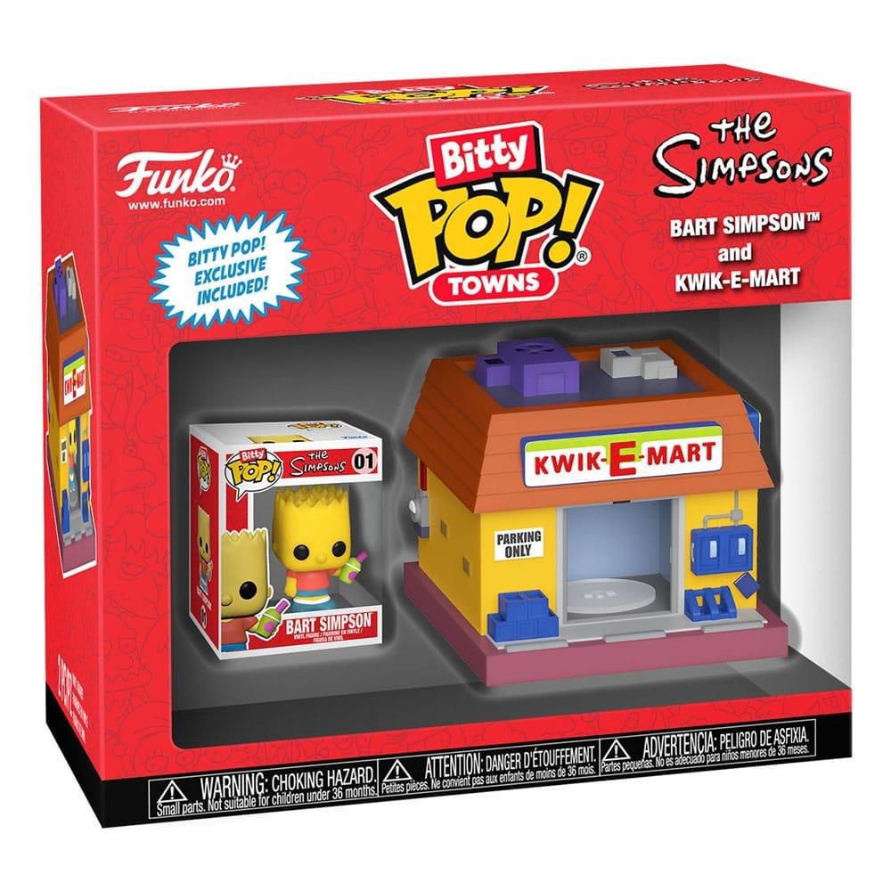 Funko Bitty POP! Town: The Simpsons – Bart Simpson and Kwik-E-Mart Φιγούρα