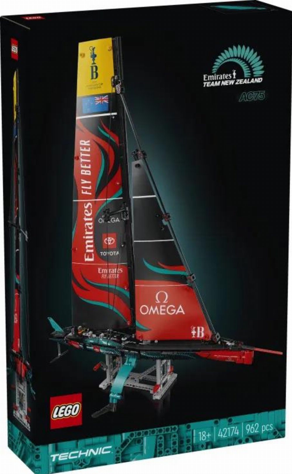 LEGO Technic – Emirates Team Naw Zealand AC75 Yacht (42174)