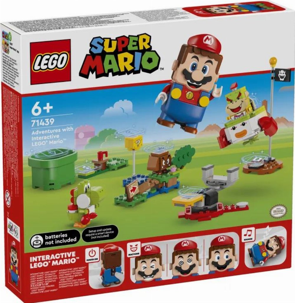 LEGO Super Mario – Adventures With Interactive Lego Mario (71439)